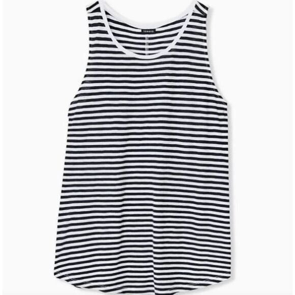 Torrid Black and White Tanktop - Picture 1 of 1